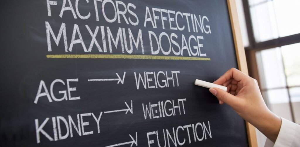 Factors Affecting Maximum Dosage