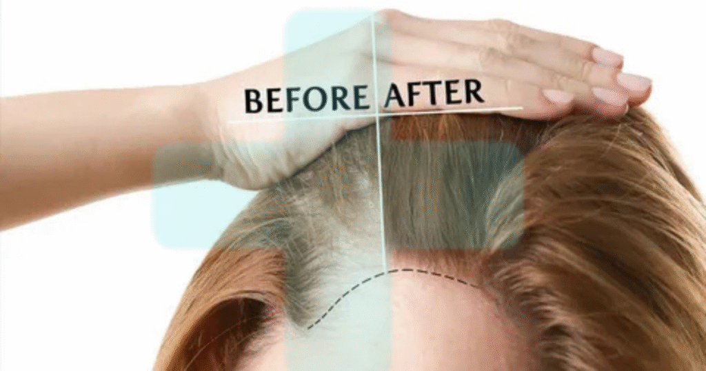 Forehead Reduction Surgery BEfore and after